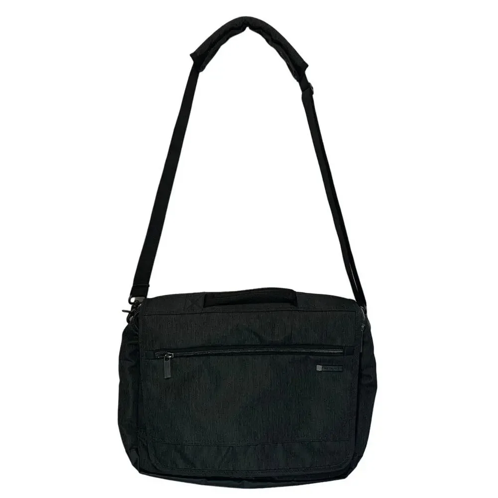 Samsonite Modern Utility Messenger Laptop Carryall Bag Large Gray Adjustable